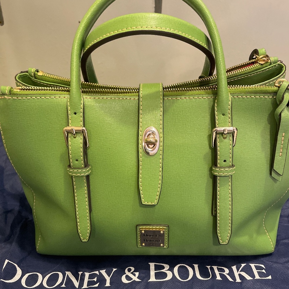 Dooney Bourke Saffiano Miller Satchel